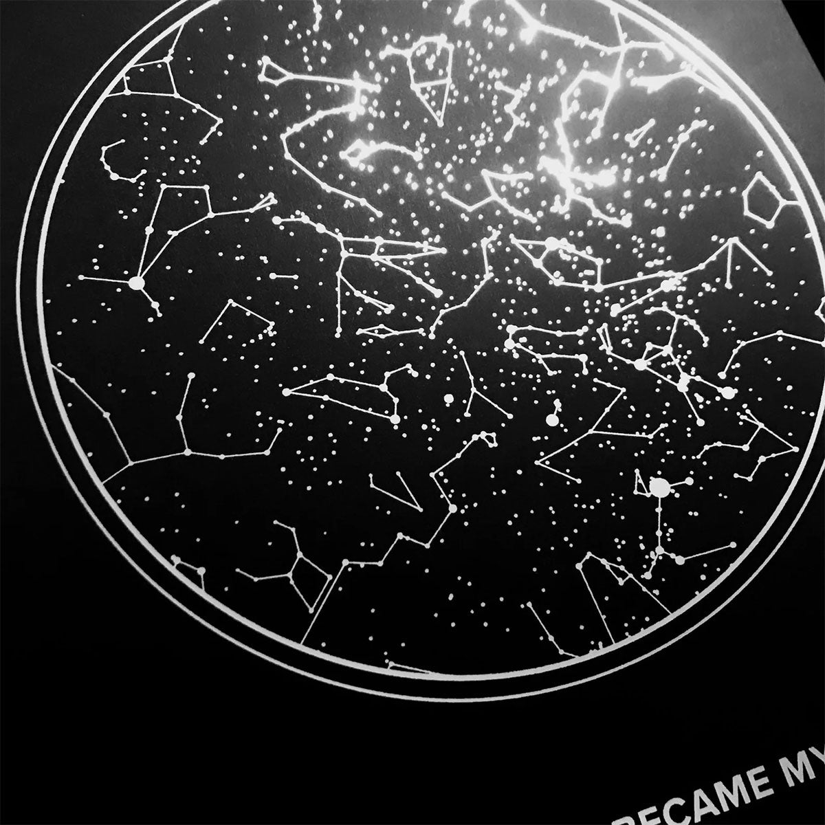 Custom Star Map By Date And Time - Foil Print