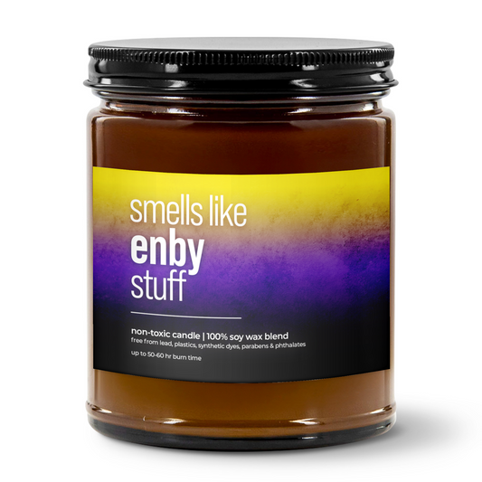 Smells Like ENBY Stuff - Non Binary Pride Candle