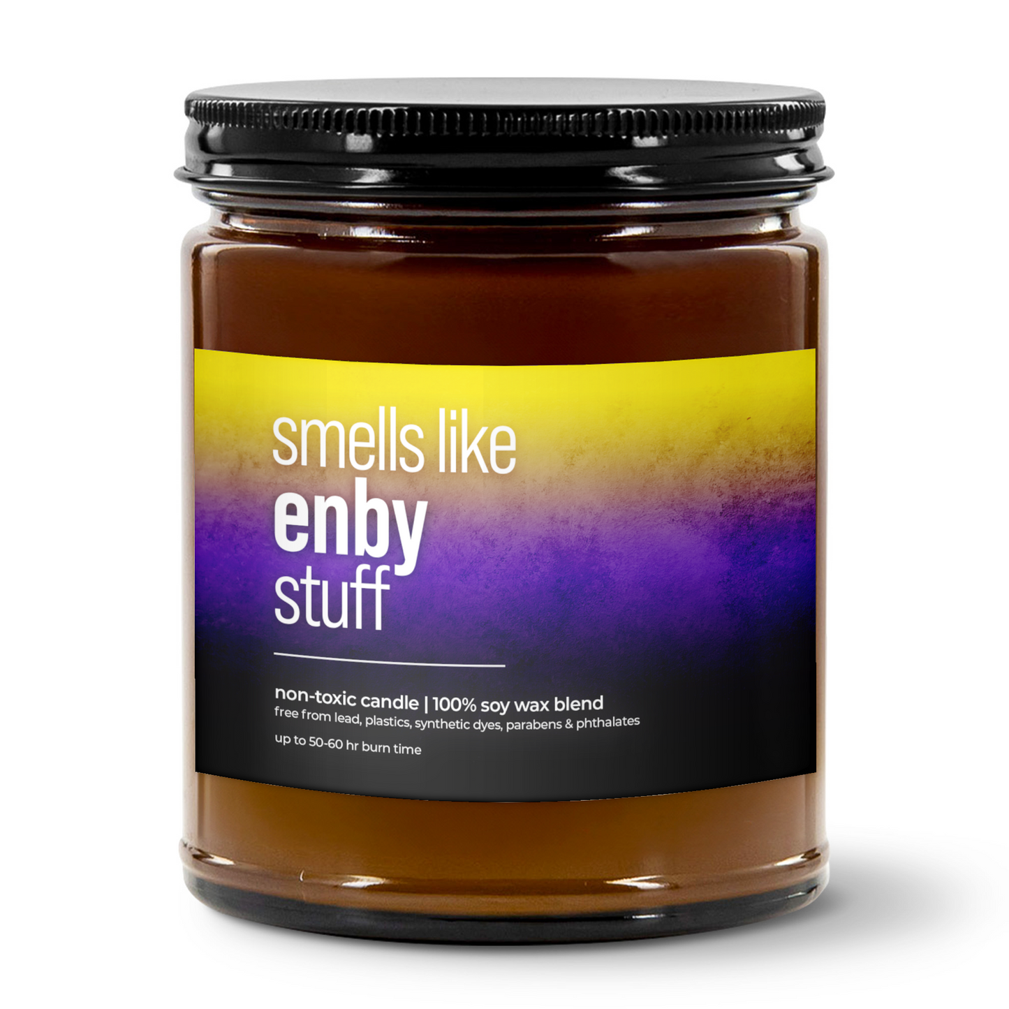Smells Like ENBY Stuff - Non Binary Pride Candle