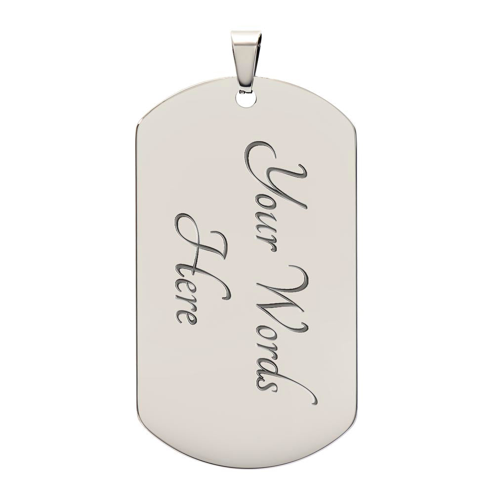 Non-Binary Pride Flag Necklace With Optional Engraving