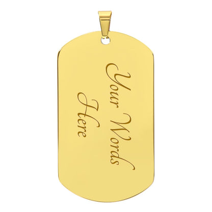 Non-Binary Pride Flag Necklace With Optional Engraving