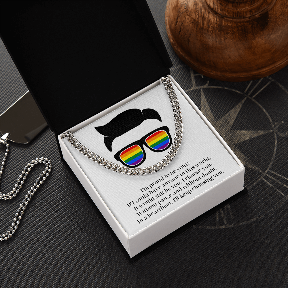 Pride Cuban Link Chain