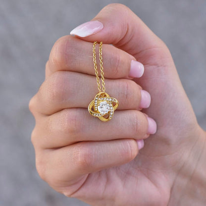 I Love You More Than Anything In This World - Love Knot Necklace For Wife